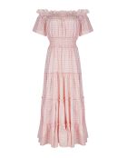 Robe en coton Sandy pink vichy