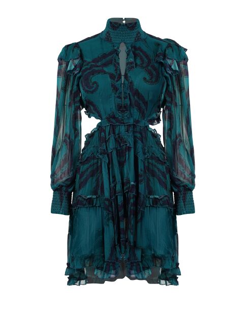 Robe Esmeralda feuilles