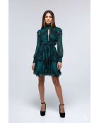 Robe Esmeralda feuilles