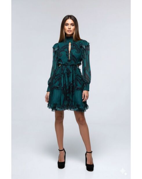 Robe Esmeralda feuilles