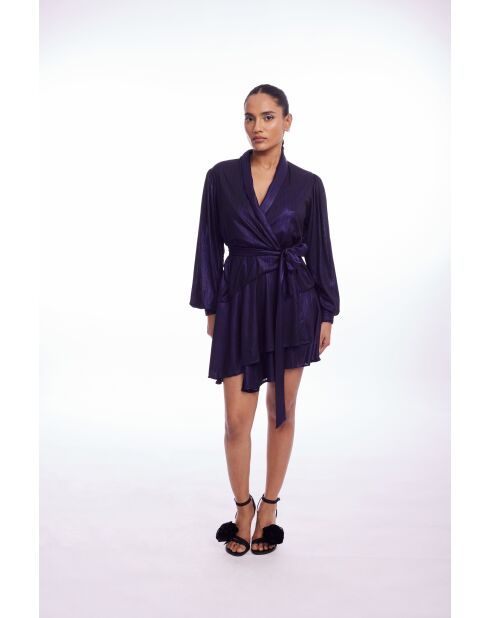 Robe Zina purple