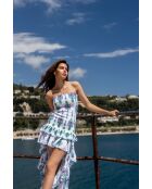 Robe en coton Livi topaz bleue