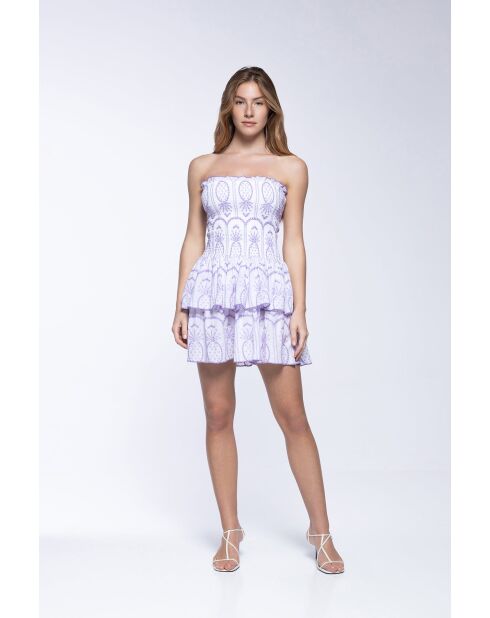 Robe en coton Ines pineapple