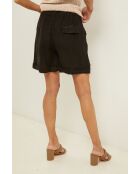 Short en lin Sublime noir