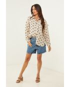 Chemise en lin Calm beige