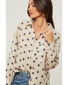 Chemise en lin Calm beige