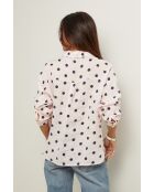 Chemise en lin Bold rose