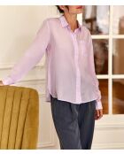 Carlita parma blouse met rechte snit