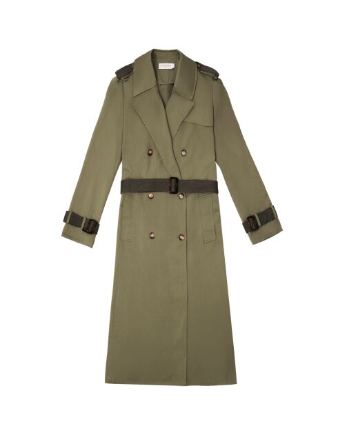 Trench long FARAGA kaki