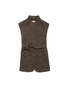 Ärmellose Jacke Velia Chevron