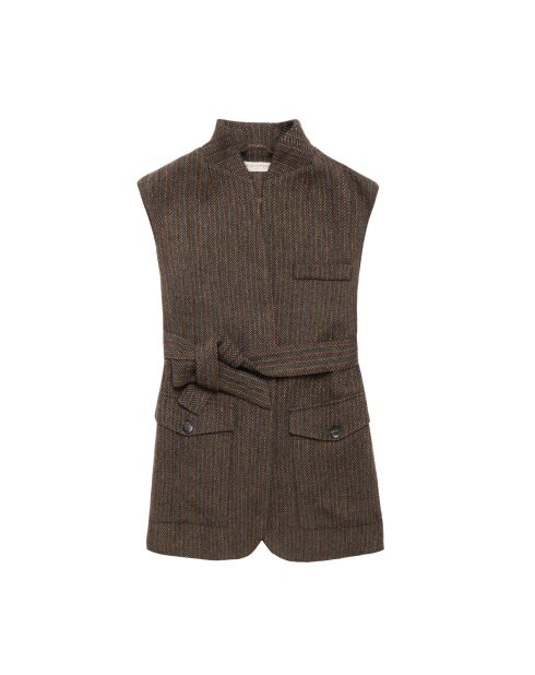 Ärmellose Jacke Velia Chevron