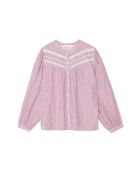 Blusa holgada Bene burdeos
