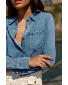 Blusa a taglio dritto Clem stone