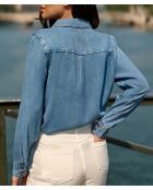 Blusa a taglio dritto Clem stone