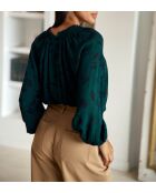 Blouse ample Beilo fleurs