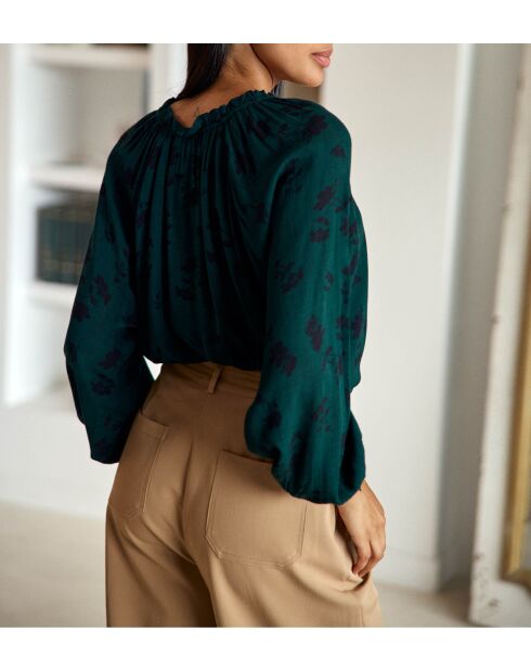 Blouse ample Beilo fleurs
