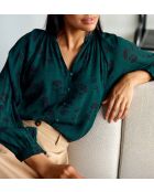 Blouse ample Beilo fleurs