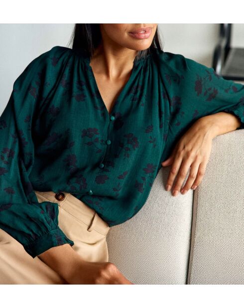 Blouse ample Beilo fleurs
