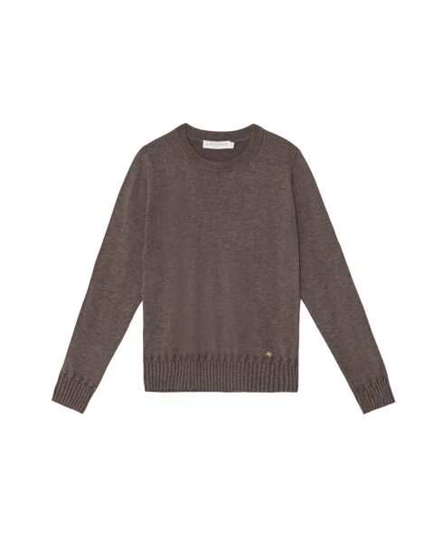 Maglione blusa MAHA taupe