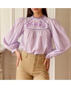 Blusa holgada Birtin Parma y color crudo
