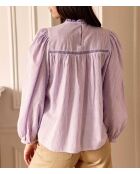 Blusa holgada Birtin Parma y color crudo
