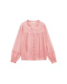Blusa empolvada de corte recto BOWIE