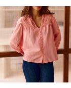 Blusa empolvada de corte recto BOWIE