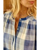 Blusa ampia blu Brinda