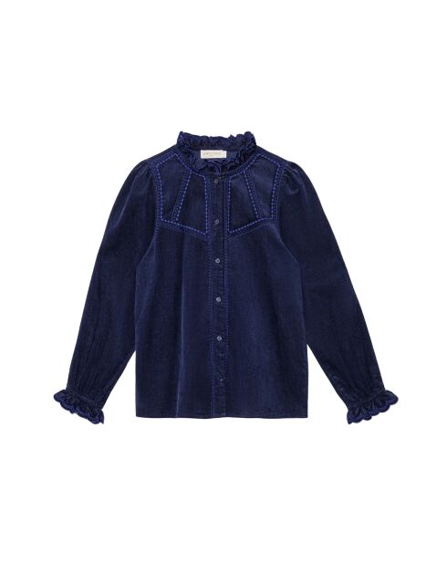 Blouse droite Beriza marine