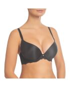 Soutien-gorge push-up à coques rigides Viktoria noir