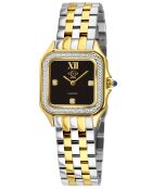 Montre GV2 Milan femme en acier inoxydable argentée/dorée