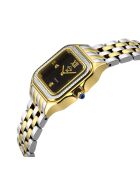 Montre GV2 Milan femme en acier inoxydable argentée/dorée