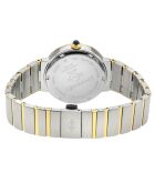 Montre GV2 Sorrento Diamond femme en acier inoxydable gris/doré