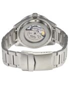 Montre Gevril Mariner Row homme, automatique en acier inoxydable argentée