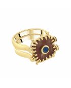 Bague réversible Myre blush bordeaux