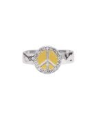 Bague peace & love Fyesta beige
