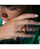 Bague Bemol dorée