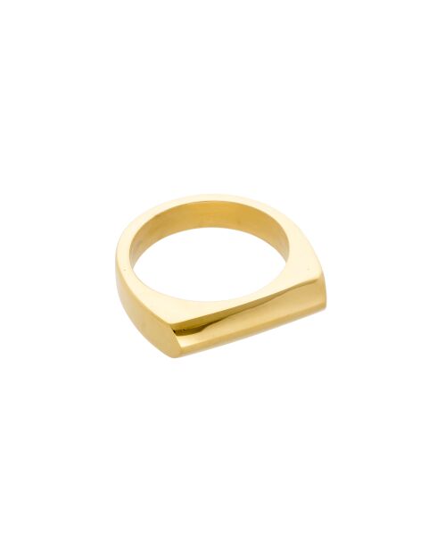 Bague chevalière Mylord dorée