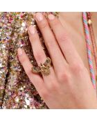 Bague Curiba multicolore
