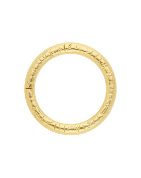 Bague anneau Meliss dorée