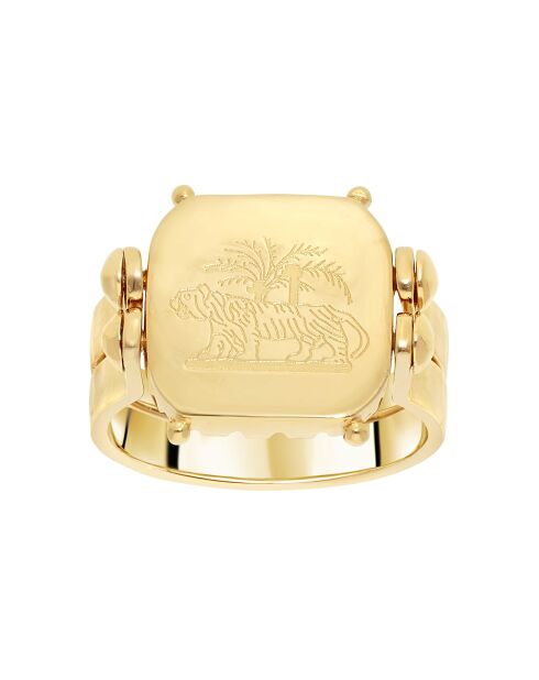 Bague réversible Myre blanche