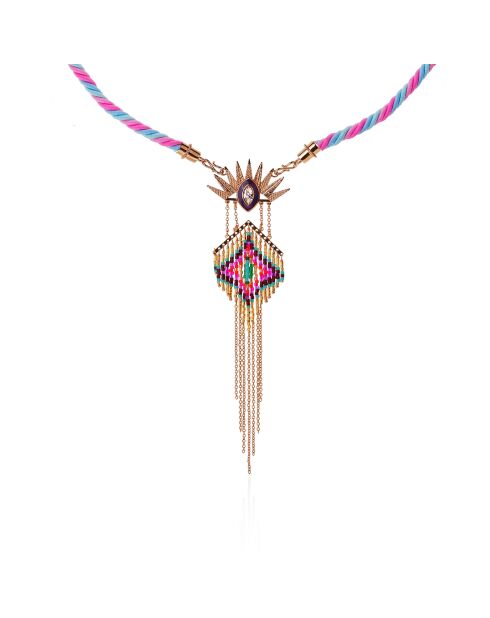 Collier Colombo multicolore