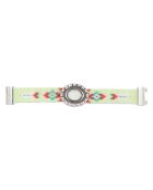 Bracelet manchette Neon jaune