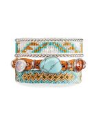 Bracelet manchette Southpork turquoise