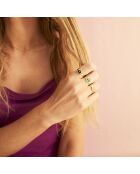 Bague peace & love Fyesta noire