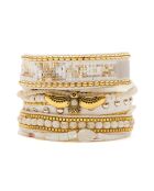 Bracelet manchette Olympe doré