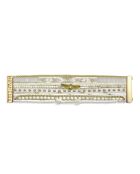 Bracelet manchette Olympe doré