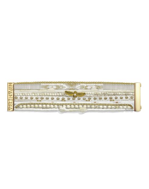 Bracelet manchette Olympe doré
