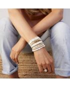 Bracelet manchette Olympe doré