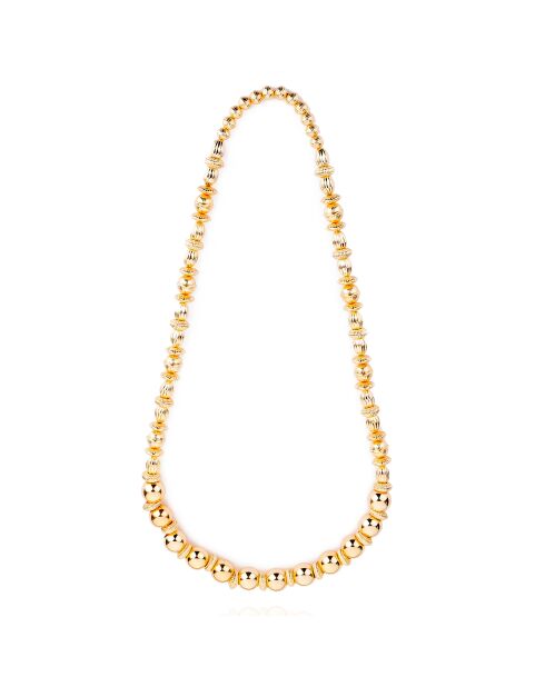 Collier sautoir xxl Otto doré